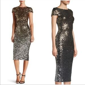 Dress the Population Marcella Sequin Midi Dress